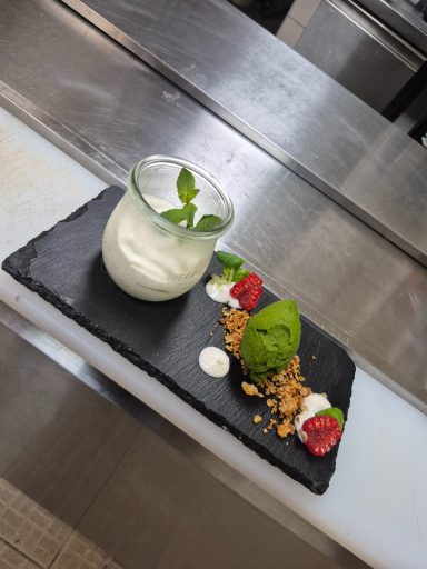 Veganes Limettenmousse Veganes Limettenmousse