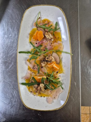 Gelbschwanzmakrelen-Ceviche 